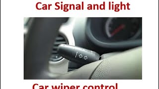 Car 🚘light and turn signal  car wiper control uses tips 🚘🚘 [upl. by Refitsirhc]