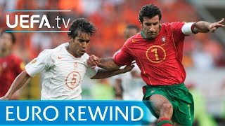 EURO 2004 highlights Portugal 21 Netherlands [upl. by Kasey]