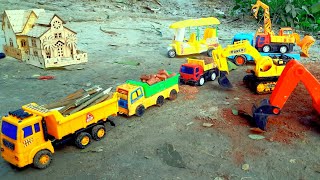 Mixer Truck tractor school bus Crane Truck Excavator Dumper Truck bulldozer Nov 1 2024125 AM [upl. by Aicatan]