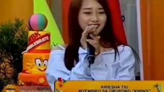 Kriesha Tiu Kpop Star Interview Speaking Bisaya [upl. by Emmett]