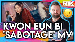 KWON EUN BI 권은비  Sabotage MV Reaction [upl. by Dnomayd]