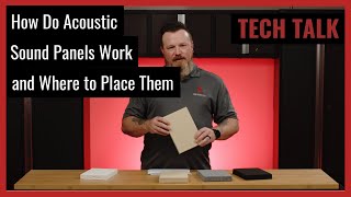 How Do Acoustic Sound Panels Work and Where to Place Them on Tech Talk Ep 69 [upl. by Ahsekar]