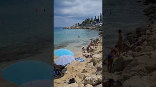 Beautiful Protaras Beach 🏖 Fig Tree Cyprus 🤩 cyprus protaras beachlife beach [upl. by Aluor]