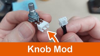 Knob with polarized connector for robotics [upl. by Zarah62]