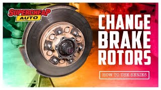 How to  Change Brake Rotors  Supercheap Auto [upl. by Cassidy945]