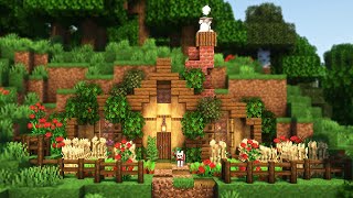 Minecraft How to Build a Hobbit Hole l Easy Survival Tutorial [upl. by Auston]