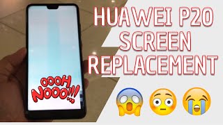 HUAWEI P20 DISASSEMBLY amp LCD REPLACEMENT 2019  PHILIPPINES [upl. by Amlas]