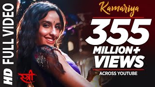 Full Video Kamariya  STREE  Nora Fatehi  Rajkummar Rao  Aastha Gill Divya Kumar Sachin Jigar [upl. by Nikolos726]