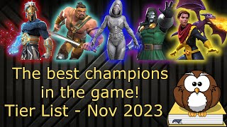 The Future of MCOC Tier Lists  Every Champion Ranked  November 2023 [upl. by Belda]