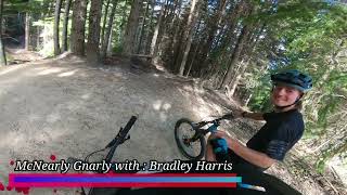 McNearly Gnarly with Bradley Harris \\ Epic trail in Queenstown [upl. by Ayle983]