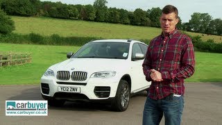 BMW X6 SUV review  CarBuyer [upl. by Enoed]