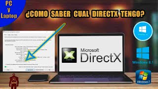 Como Saber Que Versión De DIRECTX Tenemos Instalada En Nuestra PC [upl. by Rettke]