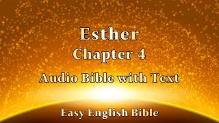 Esther Chapter 4 Audio Bible 에스더 4장 성경 보면서 듣기 [upl. by Brendis]