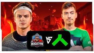 БУСТЕР ИГРАЕТ ЗА БОГАТЫРЕЙ НА HLTV  ПЕРВАЯ ИГРА НА HLTV ЗА 2 ГОДА  BUSTER ROFLS [upl. by La]