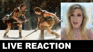 Gladiator 2 Trailer REACTION [upl. by Lundeen]