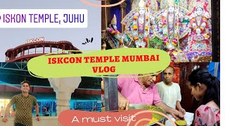 How to visit ISKCON Temple Juhu Mumbai in just 15 Rs  Shrikrishna Janmashtami  Hara Krishna Kirtan [upl. by Biel448]