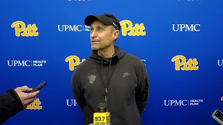 Pitt Football  2023 Spring Practice 1  Randy Bates [upl. by Kelwunn]