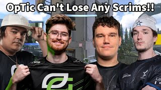 OpTic Are Speed Running Pro Scrims Against Complexity [upl. by Eelymmij]