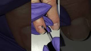 Uñas Minimalistas 🔴 Semipermanente con UR SUGAR 🥰 Short [upl. by Seif]