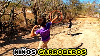 CAZANDO GARROBOS CON ONDILLA CON LOS NIÑOS GARROBEROS DE CHALATENANGO [upl. by Efren]