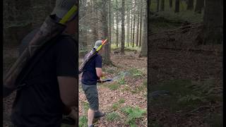 Bogenschießen im Wald archery bogenschießen [upl. by Iahk]