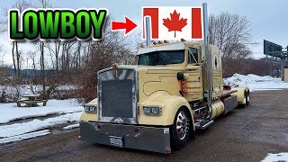 Taking the LOWBOY to CANADA [upl. by Donell78]