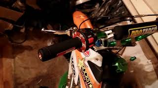 Montujemy handbary w Pitbike Polisport Evolution unboxing [upl. by Rettuc]