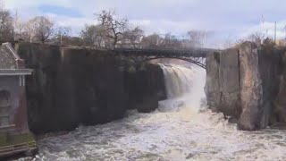 Paterson monitoring Passaic River amid flooding [upl. by Ahsiem]