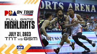 TNT vs Brgy Ginebra highlights  2023 PBA on Tour  July 21 2023 [upl. by Wolfort592]