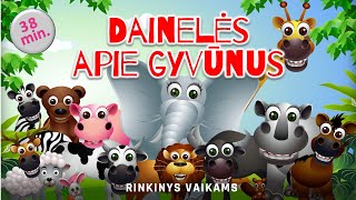 DAINELĖS APIE GYVŪNUS 2021 • Mix • Rinkinys Vaikams • Grojaraštis [upl. by Apollo]