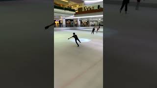 Walking on Ice Skating shorts ytshorts [upl. by Drannel550]