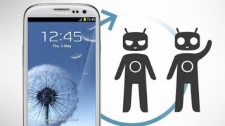 CyanogenMod 101 Running on the Samsung Galaxy S III  Pocketnow [upl. by Kurtz]