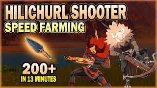 Hilichurl Shooter Farming Route  Best Locations to Farm Hilichurl Arrowhead Drops  Genshin Impact [upl. by Ert]