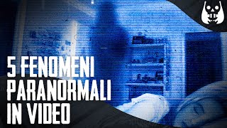 5 INCREDIBILI fatti PARANORMALI CATTURATI in VIDEO [upl. by Kemppe]