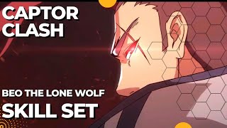 Captor Clash  Beo The Lone Wolf Skill Set and Combo  Plus Combo Instant Kill  AndroidIOS [upl. by Acul525]