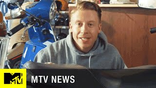 Macklemore on Why He Made Downtown a Moped Anthem  MTV News [upl. by Nnaes]