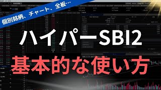 【使い始めた方へ】ハイパーSBI2の基本的な操作方法＆機能紹介 [upl. by Naras]