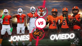 Jones High vs Oviedo  Seminole FL  Florida Playoffs Round 1 High School Football [upl. by Kcirded]