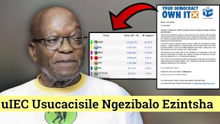 uIEC Usukhiphe Incwadi Mayelana Nezibalo Ezintsha 9 million AmaVote Angabaliwe kukhala iMK [upl. by Rhonda]