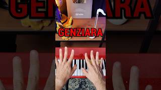 GENZIARA  prosty tutorial na PIANINO 🎹🥰 pianino genzie genziara [upl. by Nnylyaj840]