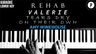 ğŸ™ï¸AMY WINEHOUSE Karaoke SONGS ğŸ™ï¸ REHAB  VALERIE  TEARS DRY ON THEIR OWN [upl. by Herbie]