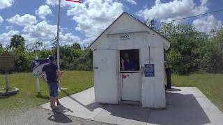 Ochopee Post Office Everglades Florida  Smallest Post Office in United States [upl. by Arand]