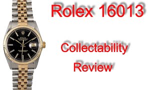 Rolex Datejust 16013 Review 1980s twotone elegance [upl. by Fosdick]