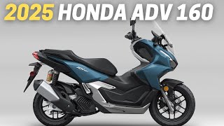 10 Things You Need To Know Before Buying The 2025 Honda ADV 160 [upl. by Doe398]