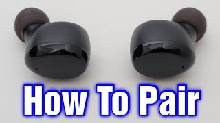 Tozo T6 Earbuds – How To Pair [upl. by Balac515]