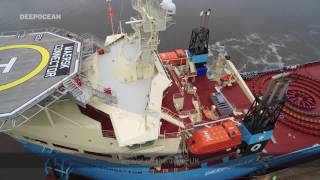 DeepOcean Maersk Connector  Ready to Connect [upl. by Neenej]