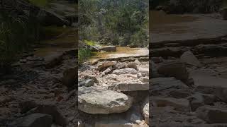 Dinosaur Valley State Park Hiking and crossing the Paluxy River By Glen Rose [upl. by Camp]