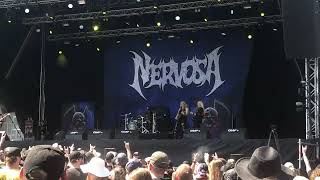 NERVOSA Guided by Evil 19 8 2023 Dinkelsbühl Summer Breeze Open Air 2023 [upl. by Yeorgi650]