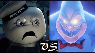 The Stay Puft Marshmallow Man VS Rowan The DestroyerWhod Win The Fight A Ghostbuster Battle [upl. by Ietta676]