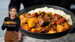 This is Going to Be the BEST BEEF STEW You Will Ever Make  Easy CARNE GUISADA Recipe [upl. by Macy]